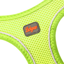 Görseli Galeri görüntüleyiciye yükleyin, Lucky Paw Göğüs Tasması - YEŞİL (FOSFORLU)