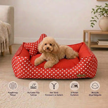 Görseli Galeri görüntüleyiciye yükleyin, CHERRY DOT KEDİ & KÖPEK / EVCİL HAYVAN YATAĞI