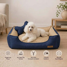 Görseli Galeri görüntüleyiciye yükleyin, NAVY SAND KEDİ & KÖPEK / EVCİL HAYVAN YATAĞI
