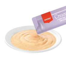 Görseli Galeri görüntüleyiciye yükleyin, Wanpy Ton Balıklı&Yengeçli 25*14 gr Krema Kedi Ödülü