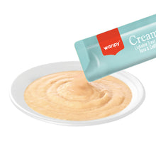 Görseli Galeri görüntüleyiciye yükleyin, Wanpy Ton&Morina Balıklı 25*14 gr Krema Kedi Ödülü