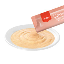 Görseli Galeri görüntüleyiciye yükleyin, Wanpy Ton&Somon 25*14 gr Krema Kedi Ödülü