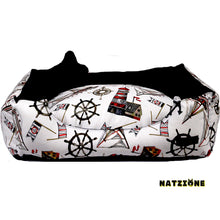 Görseli Galeri görüntüleyiciye yükleyin, DENİZCİ PET YATAĞI (KEDİ VE KÖPEK)