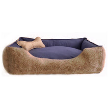 Görseli Galeri görüntüleyiciye yükleyin, INDIGO PELUŞLU PET YATAĞI (KEDİ VE KÖPEK)