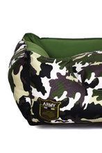 Görseli Galeri görüntüleyiciye yükleyin, YEŞİL KAMUFLAJ PET YATAĞI (KEDİ VE KÖPEK)