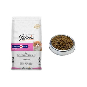 Açık Felicia Tavuklu Yavru (Kitten) Kedi Maması - 1 Kg