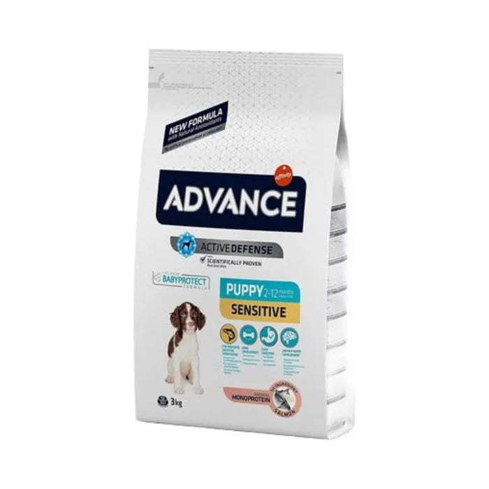 Advance Puppy Sensitive Somonlu Yavru Kuru Köpek Maması 3 Kg