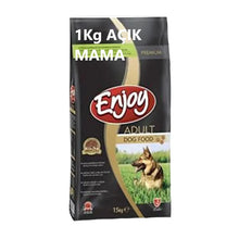 Görseli Galeri görüntüleyiciye yükleyin, Enjoy Biftekli Yetişkin Açık Köpek Maması 1kg
