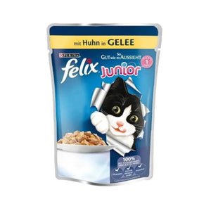 Felix Yavru Tavuk Etli Kedi Yaş Mama 85 Gr