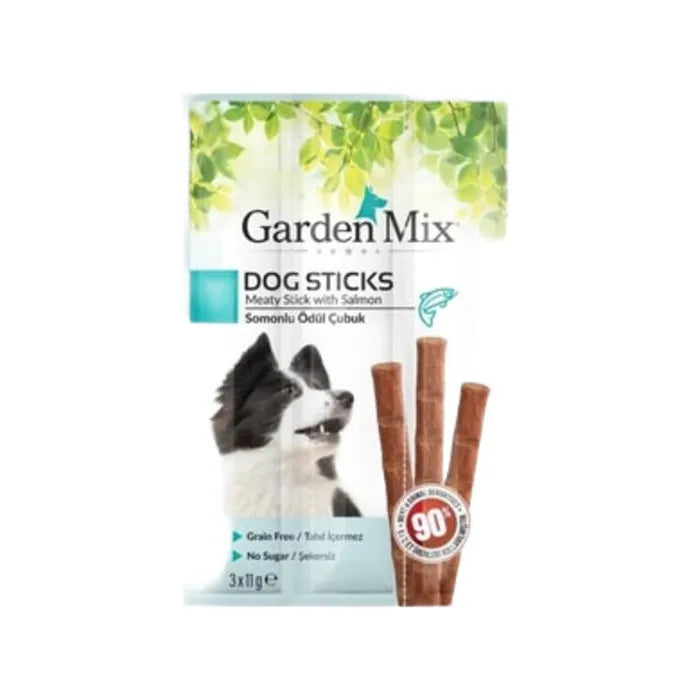 Gardenmix Somonlu Köpek Stick Ödül 3x11 Gr