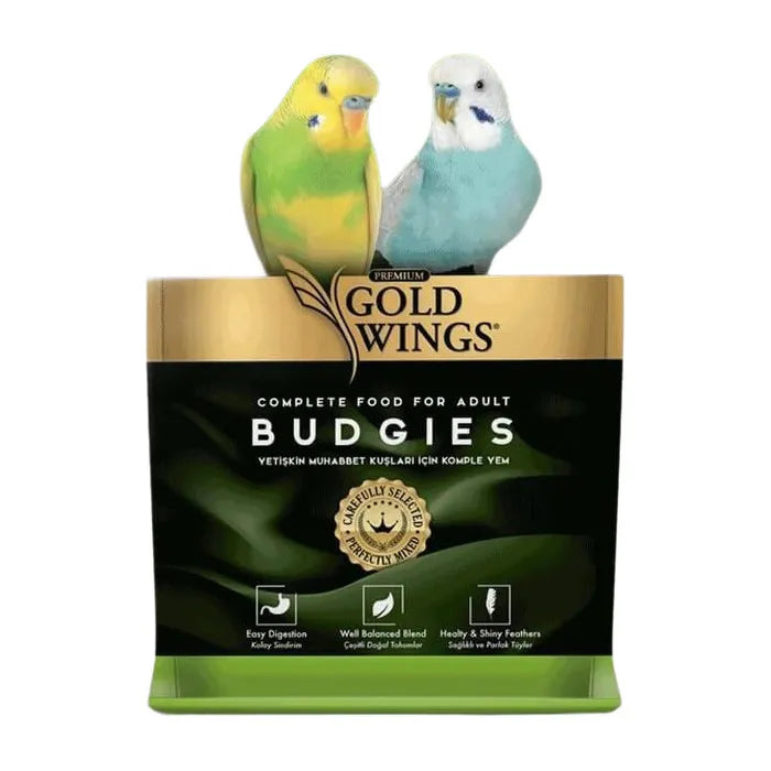 Gold Wings Premium Meyveli Muhabbet Kuşu Yemi 1 Kg